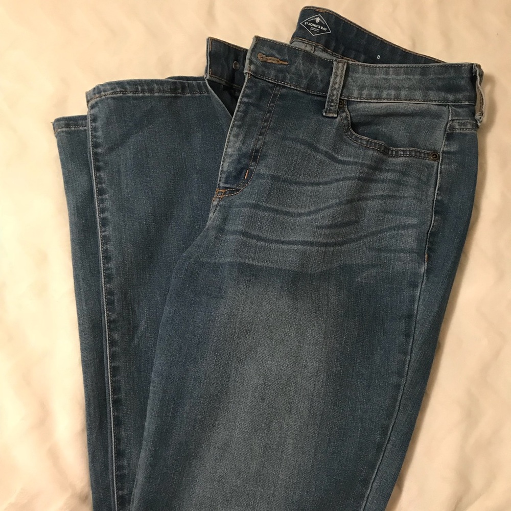 St. John’s Bay jeans.